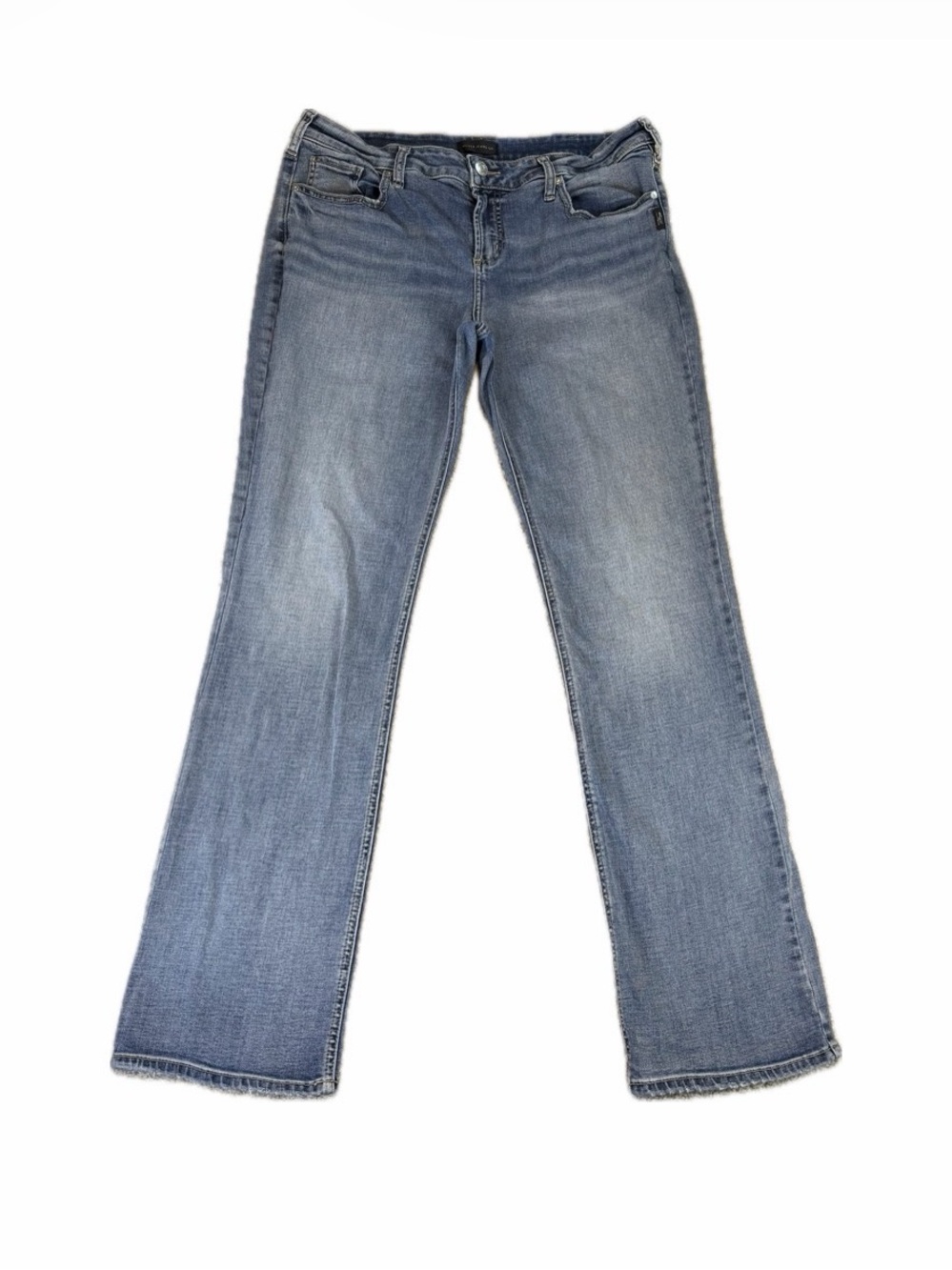 Silver Jeans Co. Women's Blue 36x35 Suki Slim Boot Stretch Jeans